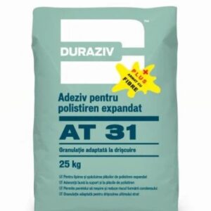Duraziv At 31 Plus Adeziv polistiren expandat si grafitat cu fibre armare 25kg