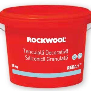 Tencuiala Decorativa Siliconica Rockwool RedArt Granulata 25Kg