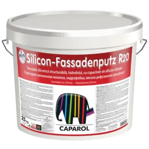 Tencuiala Decorativa Caparol Silicon FassadenPutz Scoarta Copac R20 25 kg