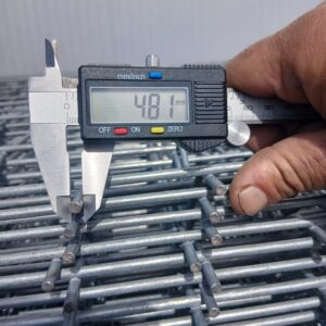 Plasa Bordurata Zincata 2000X2000 4.8MM REAL