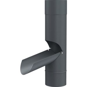 Element deversare burlan metalic METIGLA Ø 100 mm gri RAL 7016