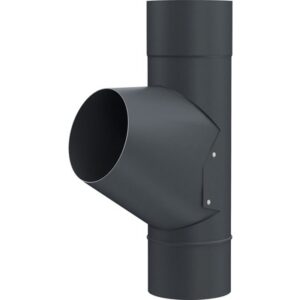 Ramificatie Y burlan metalic METIGLA Ø 100 mm gri RAL 9016