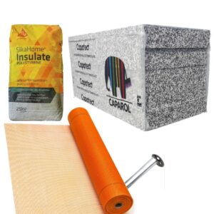 Termosistem Complet Caparol Dalmatina EPS80 10CM 1M2