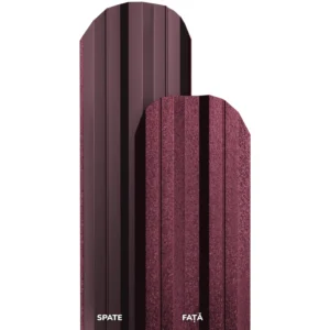 SIPCA METALICA TISA 0,5MM, SPATE VISINIU, FATA VISINA RAL3005 11,5CM 0,4M