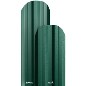 SIPCA METALICA TISA HI-MAT 0,5MM, SPATE VERDE, FATA VERDE PIN 11,5CM RAL 6005 0,4M