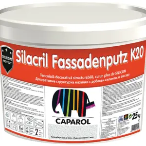 Tencuiala Decorativă Caparol Silacril Fassadenputz K20 25kg