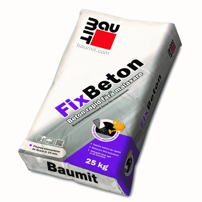 Beton rapid fara malaxare, Baumit FixBeton, 25 kg