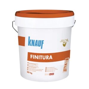 Glet extrafin de finisare Knauf Finitura, gata preparat, pentru interior, 20 kg, alb