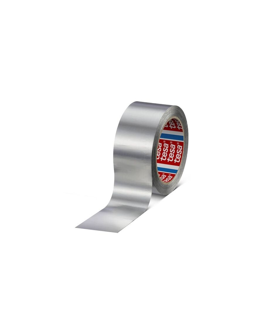 Banda adeziva din aluminiu TESA 50mm x 50m - Filge Materiale de Construcții