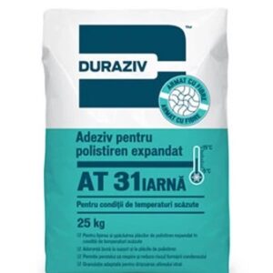 DURAZIV AT 31 IARNA - Adeziv pentru polistiren expandat pentru condiții de temperaturi scăzute 25KG