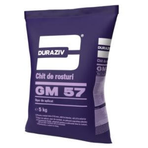 Duraziv GM 57, chit de rosturi, alb, bej, brun, ciocolatiu, caramel, gri, bazalt 5kg