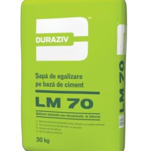 Duraziv LM 70 - Şapă de egalizare pe bază de ciment 30KG