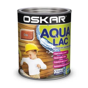 Lac pentru lemn Oskar Aqua Lac, pe baza de apa CIRES 0,75L