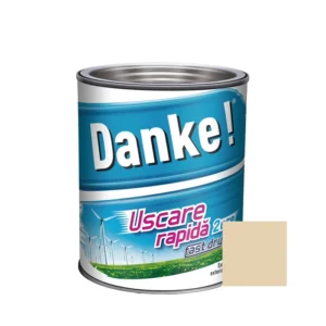 Email danke! Uscare rapida lemn/metal, crem 0,75l