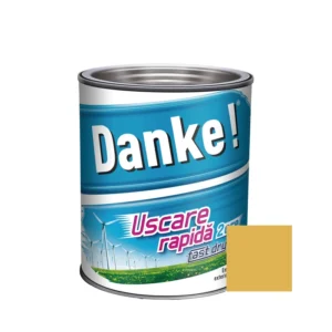 Email danke! Uscare rapida lemn/metal, galben mustar 0,75l
