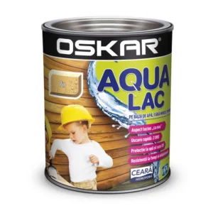 Lac pentru lemn Oskar Aqua Lac, pe baza de apa PIN 0,75L