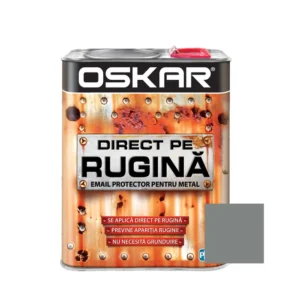 Email Oskar Direct pe rugina ARGINTIU METALIZAT 2,5L