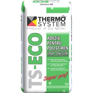 Thermosystem TS-ECO PLUS, adeziv si masa de șpaclu pentru pentru polistiren expandat 25kg