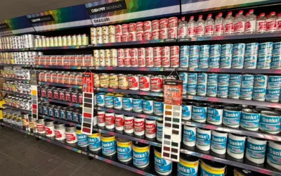 Vopsele și Lacuri Oskar și Danke în Magazinul Filge