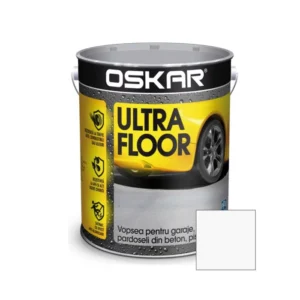 Vopsea pentru beton, Oskar Ultra Floor POLAR WHITE 5L