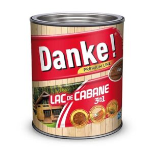 Lac pentru cabane 3 in 1, Danke, Alun 0,75L
