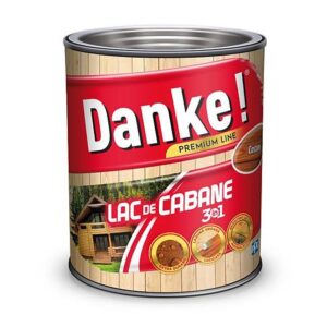 Lac pentru cabane 3 in 1, Danke, Castan 2,5L