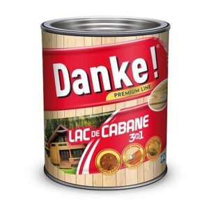 Lac pentru cabane 3 in 1, Danke, Fag, 0,75L