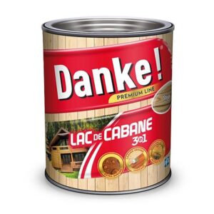 Lac pentru cabane 3 in 1, Danke, Stejar 0,75L