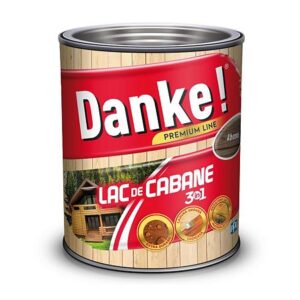 Lac pentru cabane 3 in 1, Danke, Abanos 0,75L