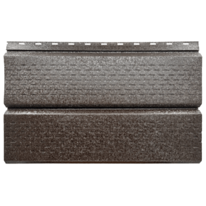 Lambriu Metalic Saturn Perforat 0,5mm, culoare spate Maro, culoare fata Maro Cedru Ral8019 260x2500mm