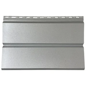 Lambriu Metalic Jupiter Drept 0,5mm, culoare spate Galvanum, culoare fata Galvanum 260x2500mm