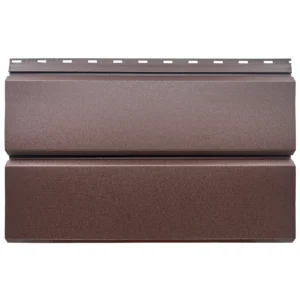 Lambriu Metalic Jupiter Drept 0,45mm, culoare spate Maro, culoare fata Maro Ciocolata Ral8017 260x2500mm