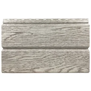 Lambriu Metalic Venus Striat 0,4mm, culoare spate Alb culoare fata Stejar Alb 260x2500mm